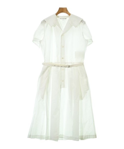 COMME des GARCONS GIRL(コムデギャルソンガール)ワンピース 白 サイズ:S/2200652850017