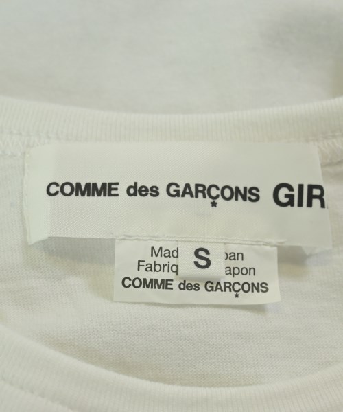 COMME des GARCONS GIRL（コムデギャルソンガール）Tシャツ・カットソー 白 サイズ:S レディース/2200653070032