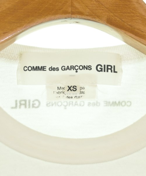 COMME des GARCONS GIRL（コムデギャルソンガール）Tシャツ・カットソー 白 サイズ:XS レディース/2200653434049