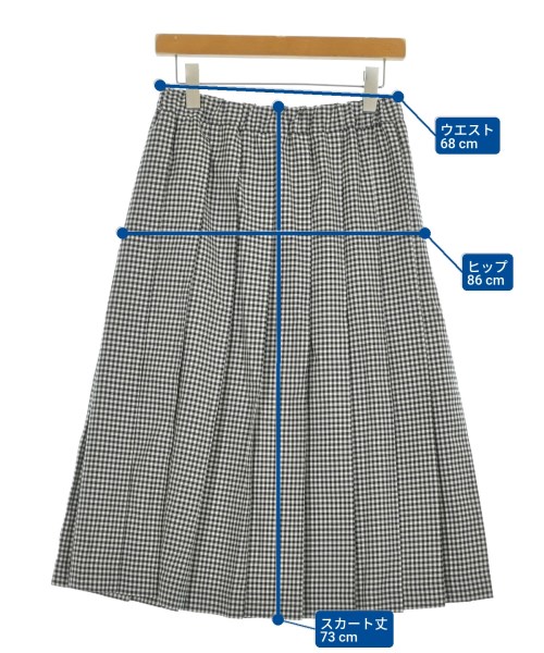 COMME des GARCONS GIRL（コムデギャルソンガール）ひざ丈スカート 黒 サイズ:S レディース/2200650436039