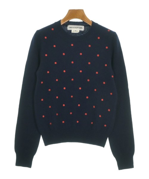 COMME des GARCONS GIRL(コムデギャルソンガール)ニット・セーター 紺 サイズ:XS/2200646779089