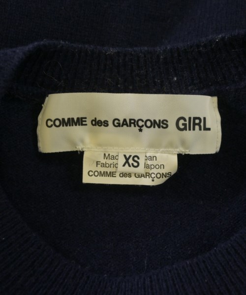COMME des GARCONS GIRL（コムデギャルソンガール）ニット・セーター 紺 サイズ:XS レディース/2200646779089