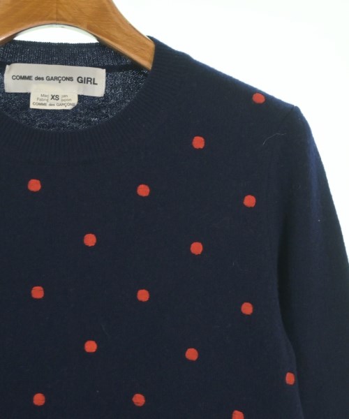 COMME des GARCONS GIRL（コムデギャルソンガール）ニット・セーター 紺 サイズ:XS レディース/2200646779089