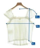 COMME des GARCONS GIRL（コムデギャルソンガール）ブラウス 白 サイズ:M レディース/2200653747163