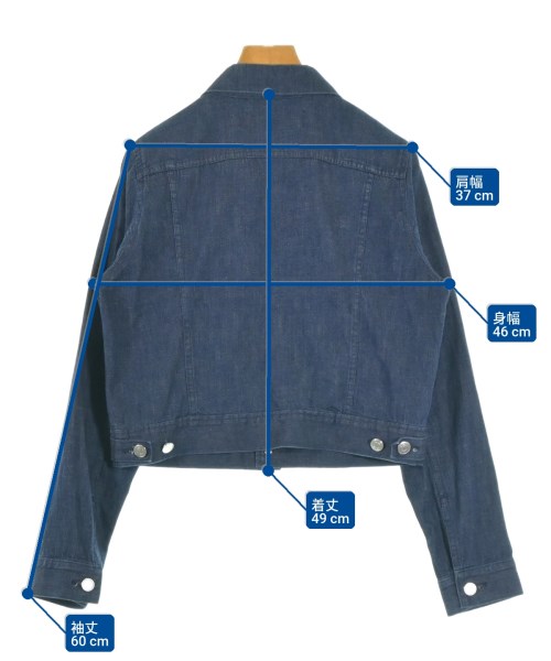 COMME des GARCONS GIRL（コムデギャルソンガール）デニムジャケット 紺 サイズ:-(XL位) レディース/2200698674028