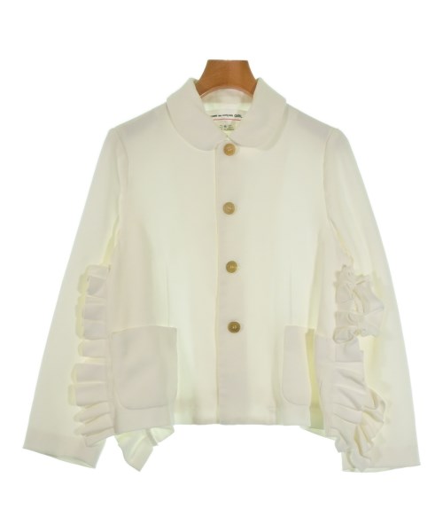COMME des GARCONS GIRL(コムデギャルソンガール)ジャケット 白 サイズ:S/2200698674059