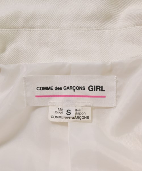 COMME des GARCONS GIRL（コムデギャルソンガール）ジャケット 白 サイズ:S レディース/2200698674059