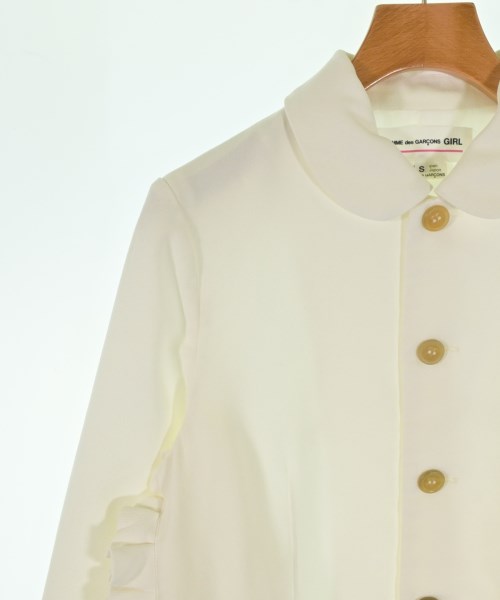 COMME des GARCONS GIRL（コムデギャルソンガール）ジャケット 白 サイズ:S レディース/2200698674059