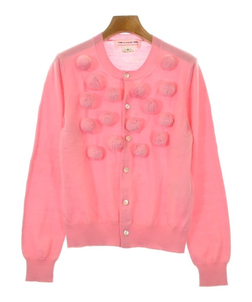 COMME des GARCONS GIRL(コムデギャルソンガール)カーディガン ピンク サイズ:M/2200698674066
