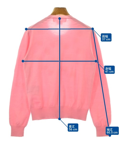 COMME des GARCONS GIRL（コムデギャルソンガール）カーディガン ピンク サイズ:M レディース/2200698674066