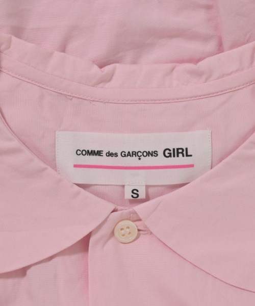 COMME des GARCONS GIRL（コムデギャルソンガール）カジュアルシャツ ピンク サイズ:S レディース/2200698674080