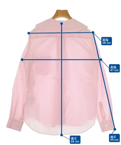 COMME des GARCONS GIRL（コムデギャルソンガール）カジュアルシャツ ピンク サイズ:S レディース/2200698674080