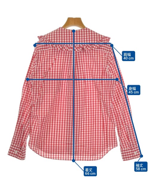 COMME des GARCONS GIRL（コムデギャルソンガール）カジュアルシャツ 白 サイズ:S レディース/2200698674097