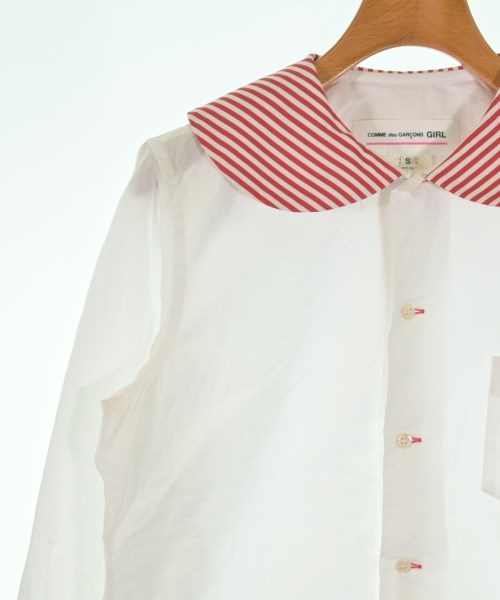 COMME des GARCONS GIRL（コムデギャルソンガール）カジュアルシャツ 白 サイズ:S レディース/2200698674103