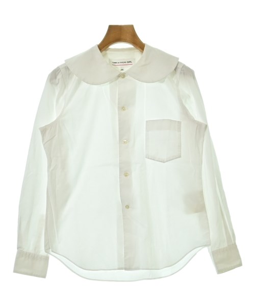 COMME des GARCONS GIRL(コムデギャルソンガール)カジュアルシャツ 白 サイズ:XS/2200698674127