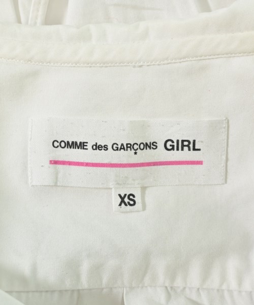 COMME des GARCONS GIRL（コムデギャルソンガール）カジュアルシャツ 白 サイズ:XS レディース/2200698674127