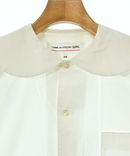 COMME des GARCONS GIRL（コムデギャルソンガール）カジュアルシャツ 白 サイズ:XS レディース/2200698674127