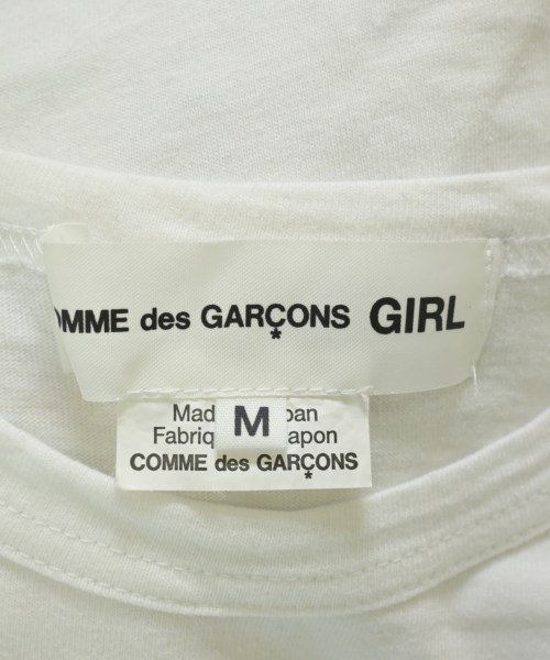 COMME des GARCONS GIRL（コムデギャルソンガール）Tシャツ・カットソー 白 サイズ:M レディース/2200698674141