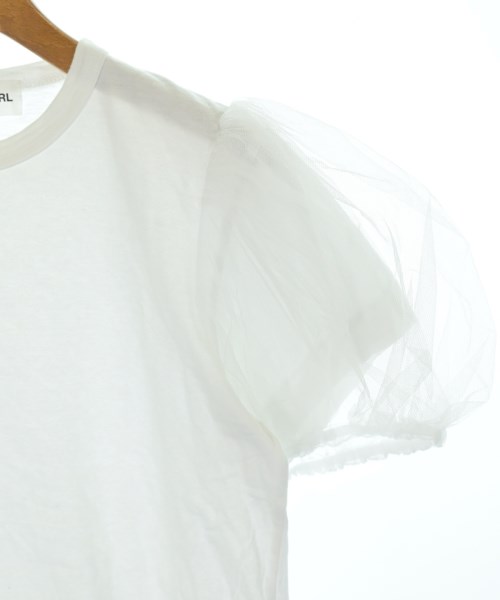 COMME des GARCONS GIRL（コムデギャルソンガール）Tシャツ・カットソー 白 サイズ:M レディース/2200698674141