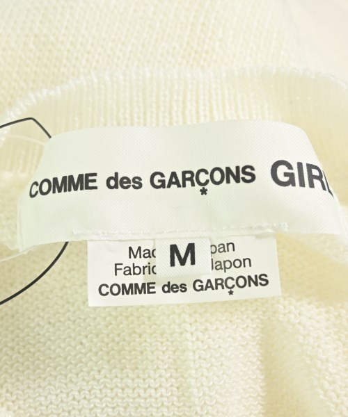 COMME des GARCONS GIRL（コムデギャルソンガール）ニット・セーター 白 サイズ:M レディース/2200703906106