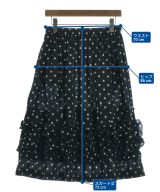 COMME des GARCONS GIRL（コムデギャルソンガール）ロング・マキシ丈スカート 紺 サイズ:S レディース/2200700845101