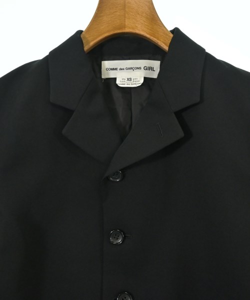 COMME des GARCONS GIRL（コムデギャルソンガール）ジャケット 黒 サイズ:XS レディース/2200705510011