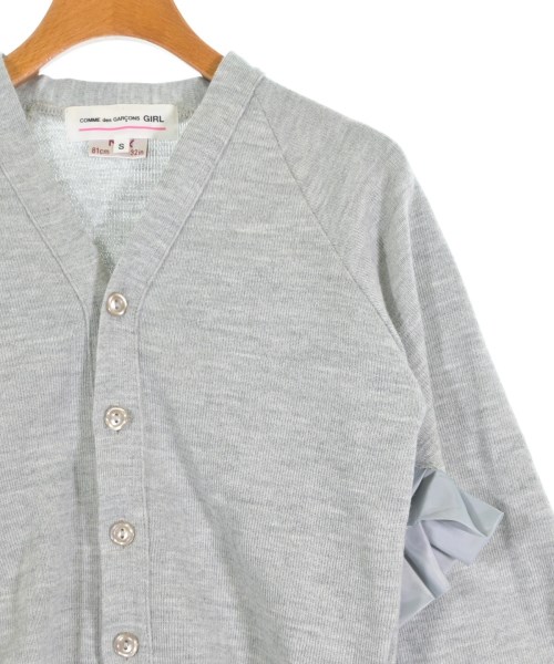 COMME des GARCONS GIRL（コムデギャルソンガール）カーディガン グレー サイズ:S レディース/2200706061017
