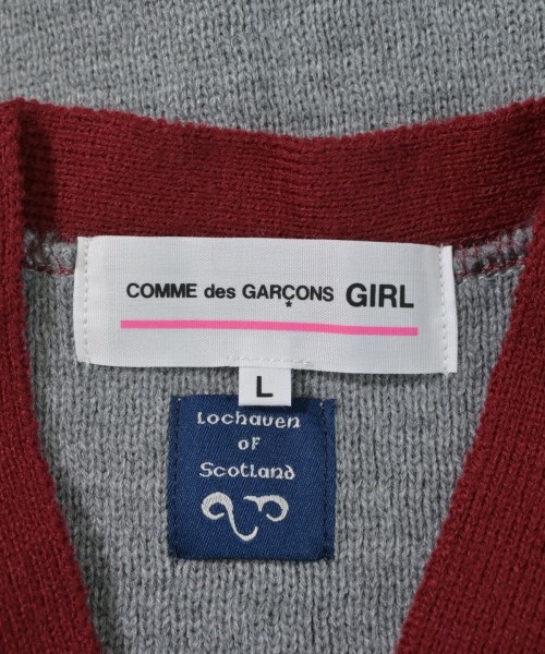 COMME des GARCONS GIRL（コムデギャルソンガール）カーディガン グレー サイズ:L レディース/2200706061024