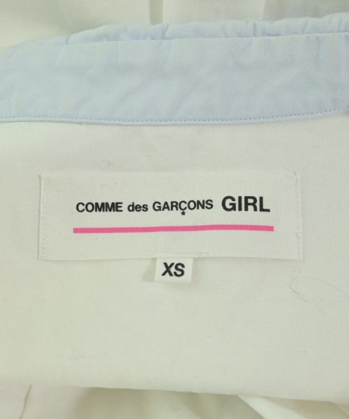 COMME des GARCONS GIRL（コムデギャルソンガール）カジュアルシャツ 白 サイズ:XS レディース/2200704614062