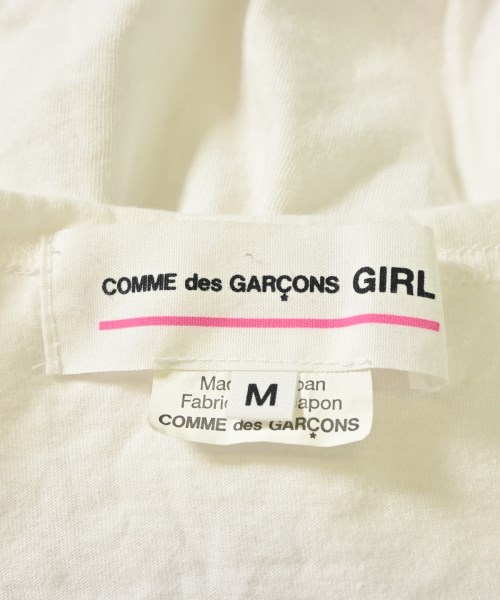 COMME des GARCONS GIRL（コムデギャルソンガール）Tシャツ・カットソー 白 サイズ:M レディース/2200704614093