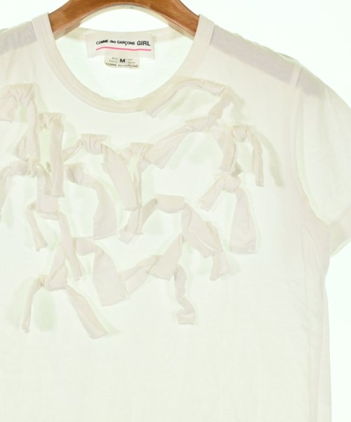 COMME des GARCONS GIRL（コムデギャルソンガール）Tシャツ・カットソー 白 サイズ:M レディース/2200704614093