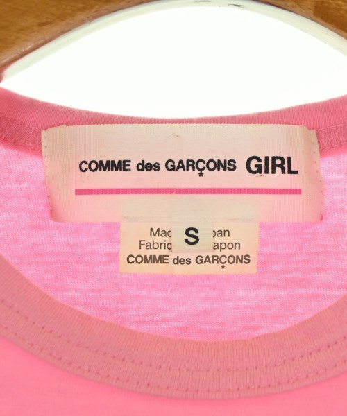 COMME des GARCONS GIRL（コムデギャルソンガール）Tシャツ・カットソー ピンク サイズ:S レディース/2200706256086