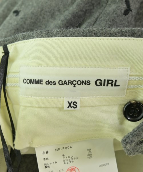 COMME des GARCONS GIRL（コムデギャルソンガール）ショートパンツ グレー サイズ:XS レディース/2200706477023