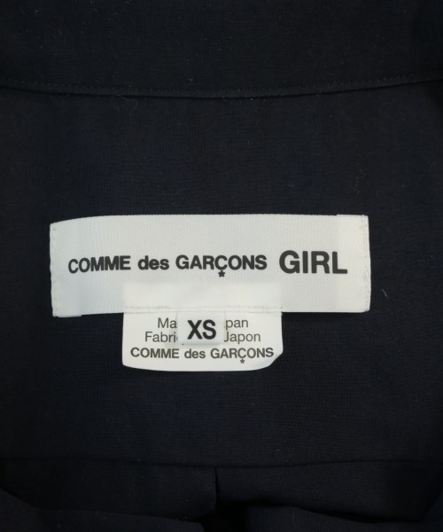 COMME des GARCONS GIRL（コムデギャルソンガール）ブラウス 紺 サイズ:XS レディース/2200705777025