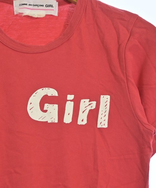 COMME des GARCONS GIRL（コムデギャルソンガール）Tシャツ・カットソー 赤 サイズ:S レディース/2200707468044