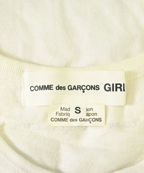 COMME des GARCONS GIRL（コムデギャルソンガール）Tシャツ・カットソー 白 サイズ:S レディース/2200707791135
