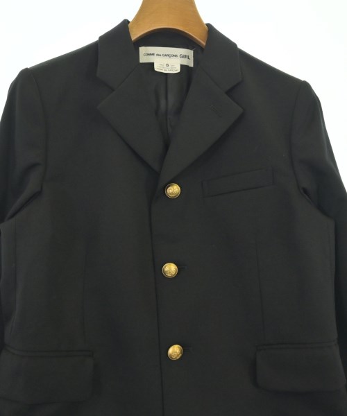COMME des GARCONS GIRL（コムデギャルソンガール）テーラードジャケット 黒 サイズ:S レディース/2200709372035