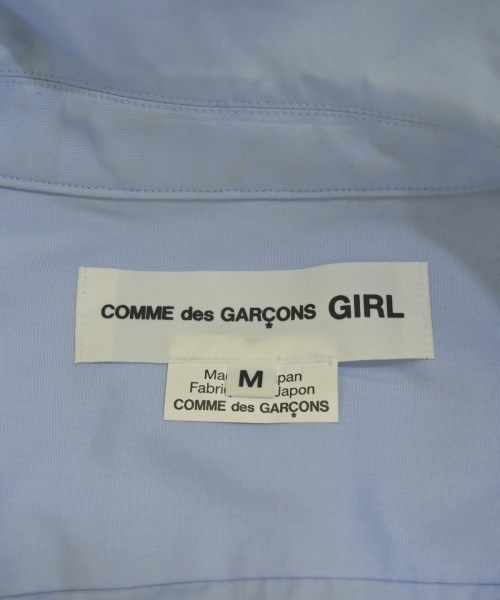 COMME des GARCONS GIRL（コムデギャルソンガール）ブラウス 青 サイズ:M レディース/2200709372059