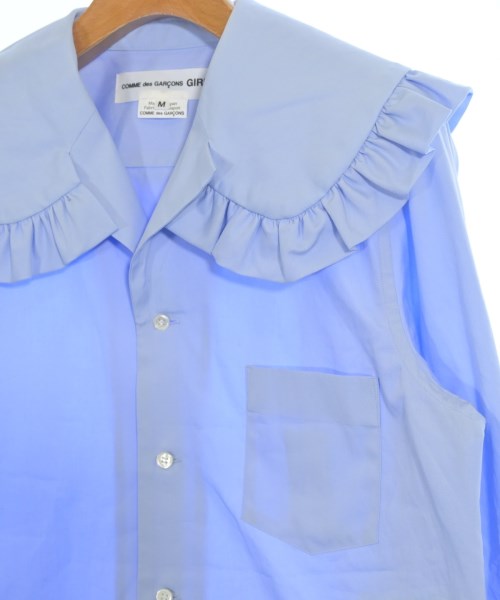 COMME des GARCONS GIRL（コムデギャルソンガール）ブラウス 青 サイズ:M レディース/2200709372059