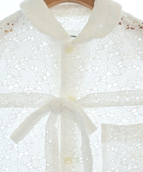 COMME des GARCONS GIRL（コムデギャルソンガール）カジュアルシャツ 白 サイズ:XS レディース/2200663323036