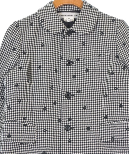 COMME des GARCONS GIRL（コムデギャルソンガール）カジュアルジャケット 黒 サイズ:XS レディース/2200663783014