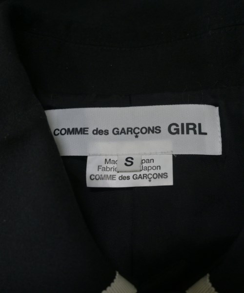 COMME des GARCONS GIRL（コムデギャルソンガール）カジュアルジャケット 黒 サイズ:S レディース/2200663783038