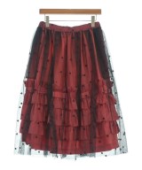 COMME des GARCONS GIRL（コムデギャルソンガール）ロング・マキシ丈スカート 赤 サイズ:-(M位) レディース/2200665713026