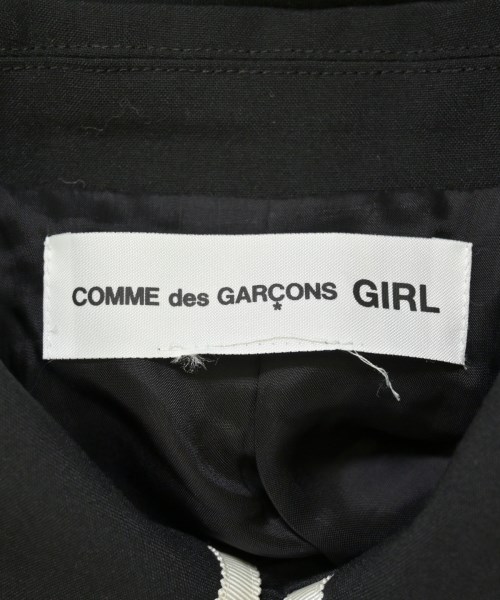 COMME des GARCONS GIRL（コムデギャルソンガール）カジュアルジャケット 黒 サイズ:-(XL位) レディース/2200665924446
