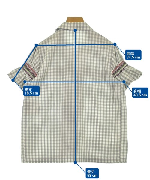 COMME des GARCONS GIRL（コムデギャルソンガール）カジュアルシャツ グレー サイズ:XS レディース/2200665968099