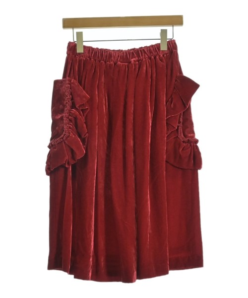 COMME des GARCONS GIRL（コムデギャルソンガール）ロング・マキシ丈スカート 赤 サイズ:XS レディース/2200666035059