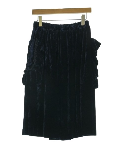 COMME des GARCONS GIRL（コムデギャルソンガール）ひざ丈スカート 紺 サイズ:XS レディース/2200666171276