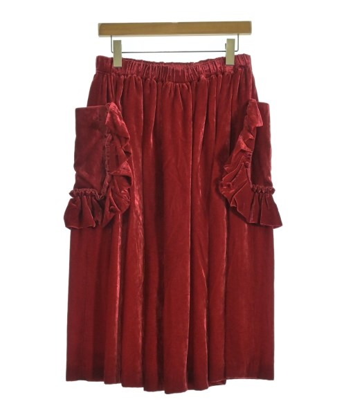 COMME des GARCONS GIRL（コムデギャルソンガール）ロング・マキシ丈スカート 赤 サイズ:M レディース/2200666171306