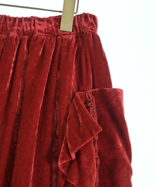 COMME des GARCONS GIRL（コムデギャルソンガール）ロング・マキシ丈スカート 赤 サイズ:M レディース/2200666171306