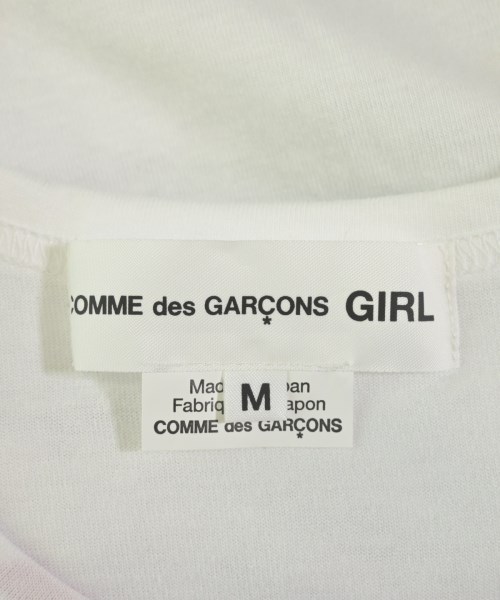 COMME des GARCONS GIRL（コムデギャルソンガール）Tシャツ・カットソー 白 サイズ:M レディース/2200666302083